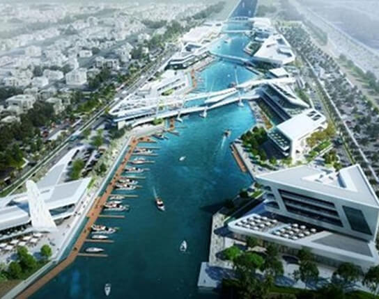 Al Qana Development Traffic Impact Study  Abu Dhabi